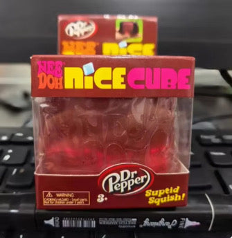 Dr Pepper Cube Squishy - Preorder