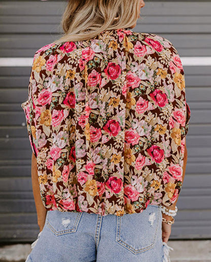 Flora Vibes Top