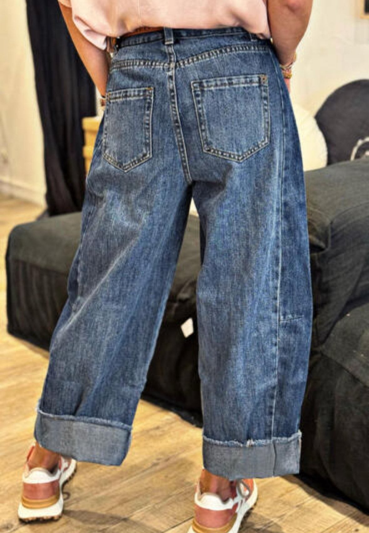 Barrel Cropped Jeans PREORDER