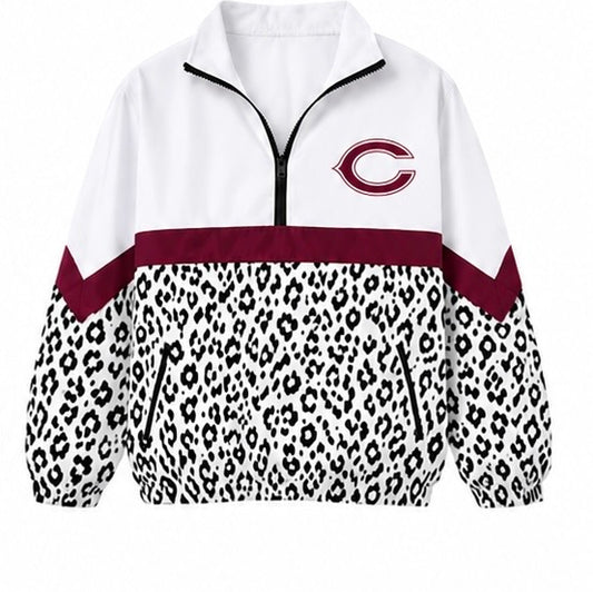Black  Leopard  White  Cooper Pullover - PREORDER