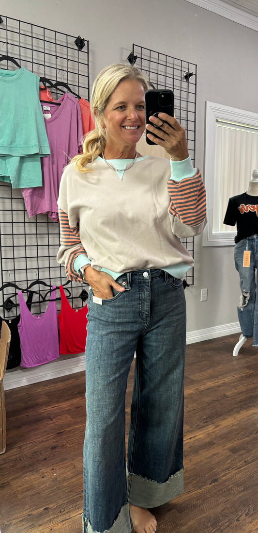 Artemis Vintage Cuffed Jeans