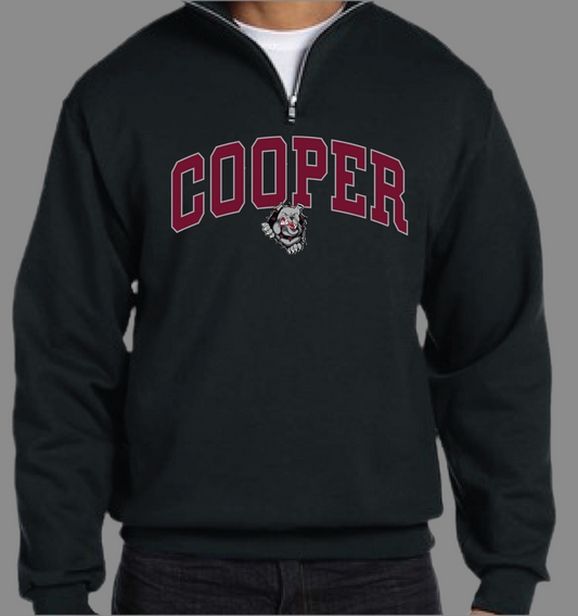 P R E O R D E R- School Mascot Quarter Zip Pullover