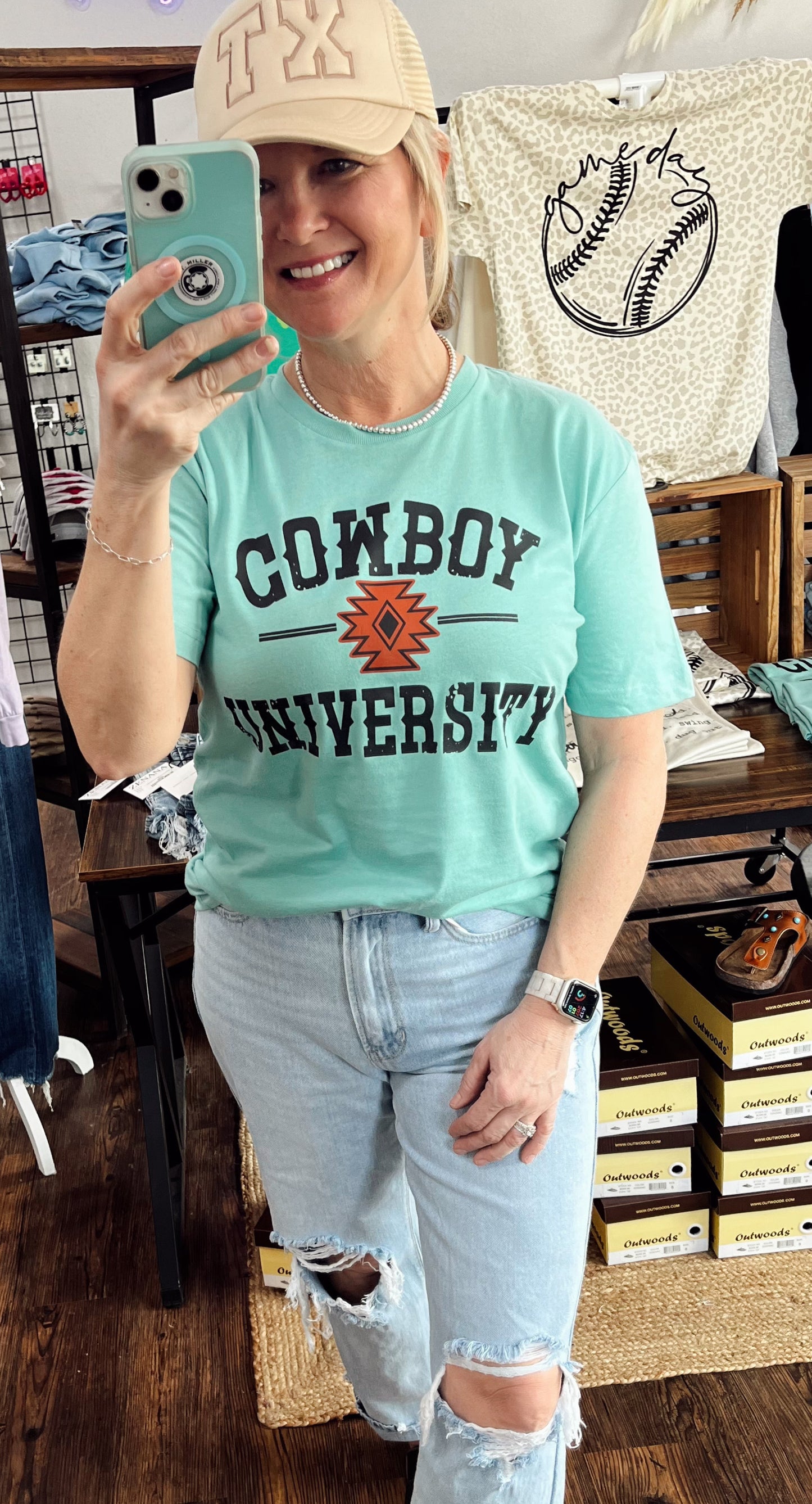 Cowboy University Tee